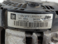 2010-2017 Chevrolet Equinox Alternator Replacement Generator Charging Assembly Engine OEM P/N:13500315 Fits OEM Used Auto Pa