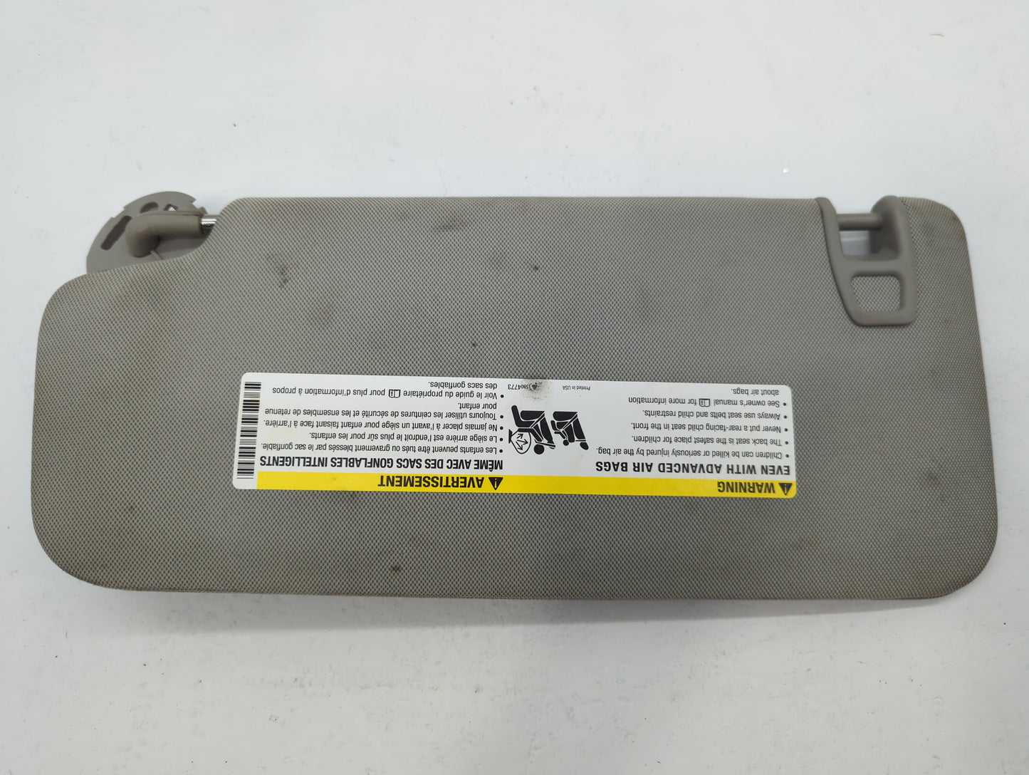 2010-2017 Chevrolet Equinox Sun Visor Shade Replacement Passenger Right Mirror Fits Fits 2010 2011 2012 2013 2014 2015 2016 