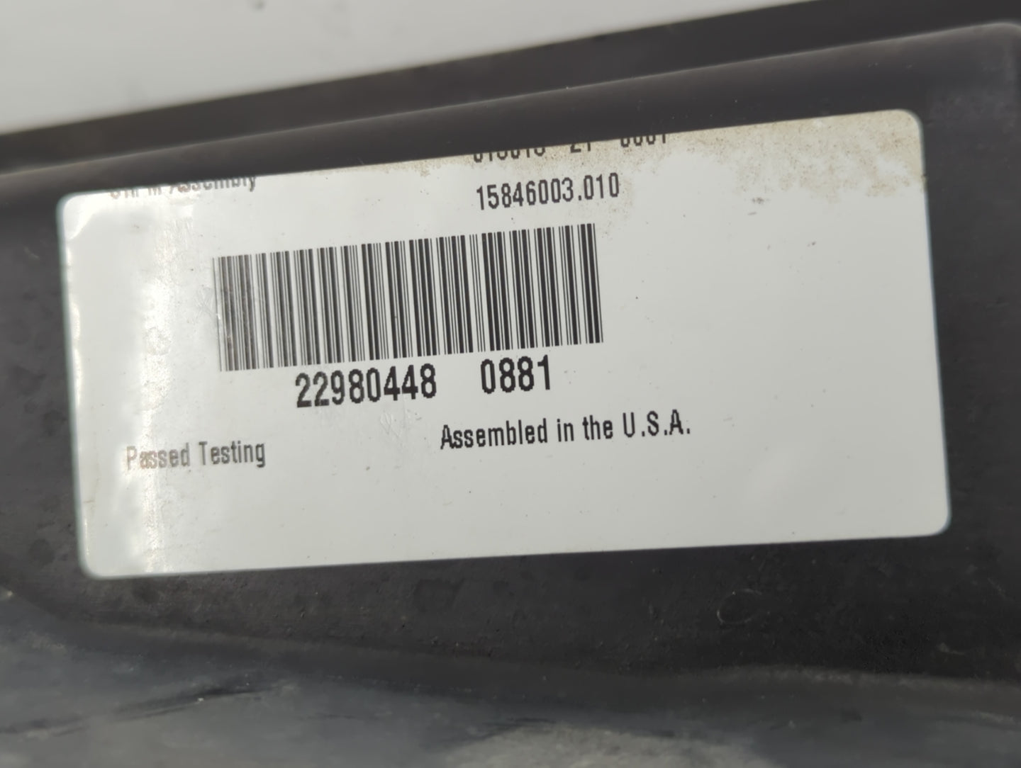 2010-2017 Chevrolet Equinox Left Radiator Fan Motor Assembly 611842 - Oemusedautoparts1.com