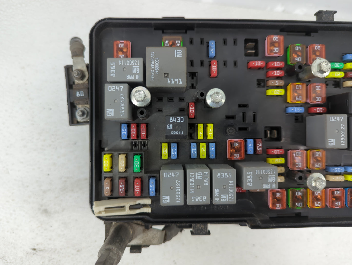 2013-2016 Chevrolet Equinox Fusebox Fuse Box Panel Relay Module P/N:22929763_01 Fits Fits 2013 2014 2015 2016 OEM Used Auto 