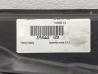 2010-2017 Chevrolet Equinox Left Radiator Fan Motor Assembly Black - Oemusedautoparts1.com