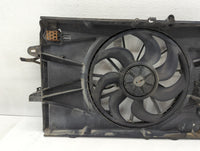 2010-2017 Chevrolet Equinox Left Radiator Fan Motor Assembly Black - Oemusedautoparts1.com