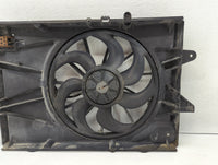 2010-2017 Chevrolet Equinox Left Radiator Fan Motor Assembly Black - Oemusedautoparts1.com
