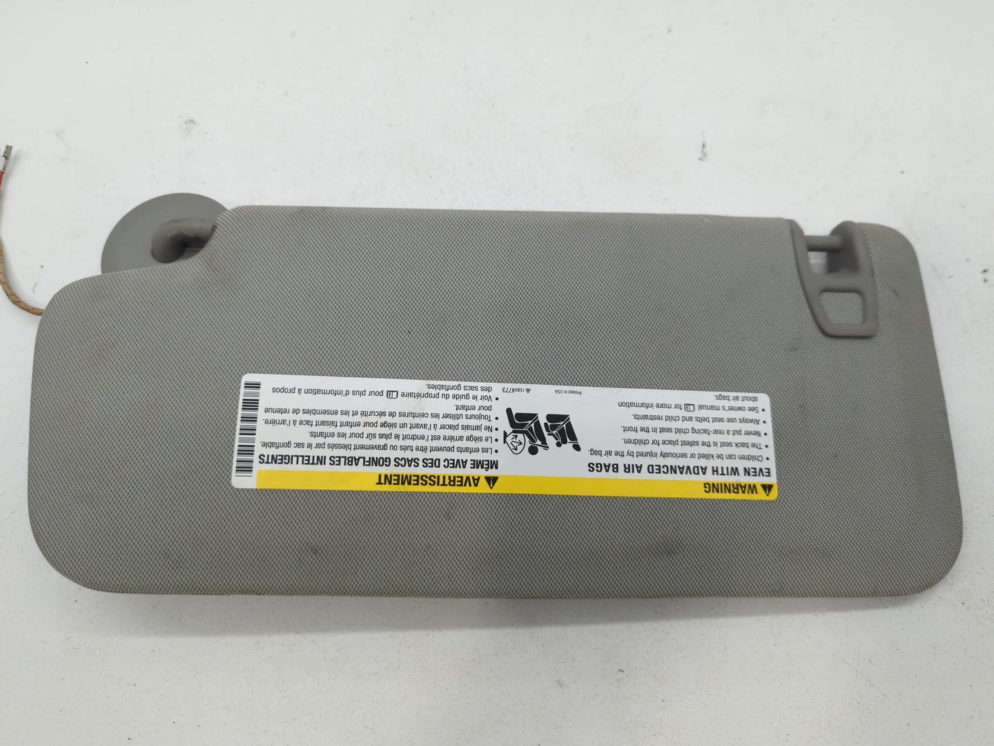 2010-2017 Chevrolet Equinox Sun Visor Shade Replacement Passenger Right Mirror Fits Fits 2010 2011 2012 2013 2014 2015 2016 