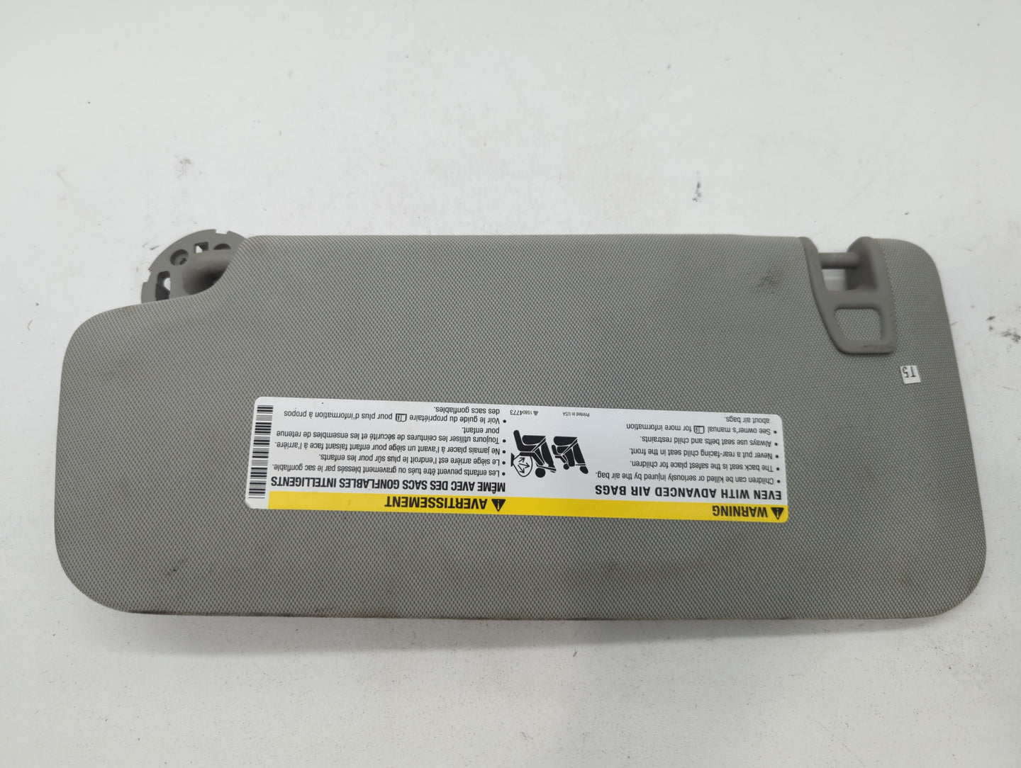 2010-2017 Chevrolet Equinox Sun Visor Shade Replacement Passenger Right Mirror Fits Fits 2010 2011 2012 2013 2014 2015 2016 