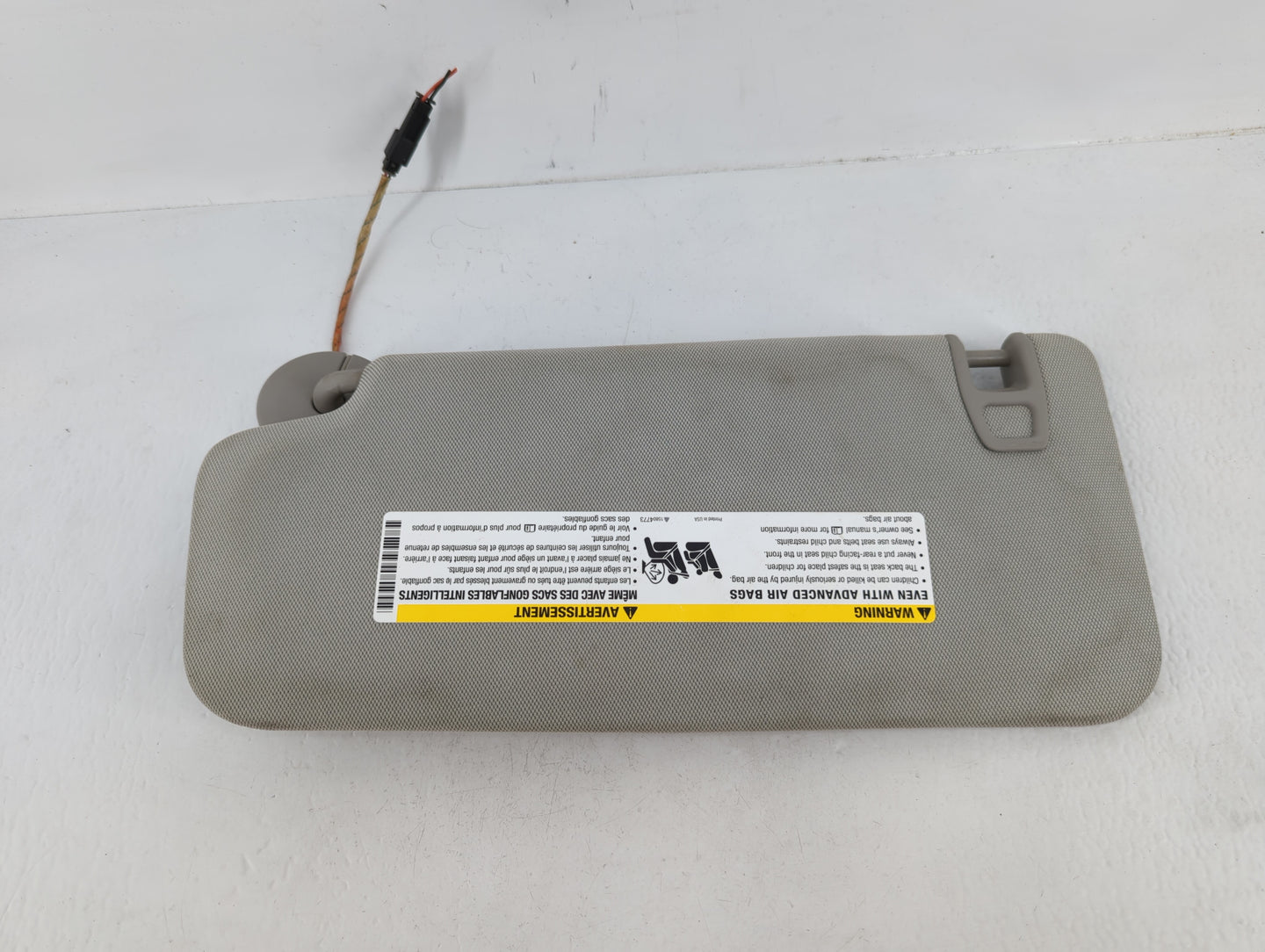 2010-2017 Chevrolet Equinox Sun Visor Shade Replacement Passenger Right Mirror Fits Fits 2010 2011 2012 2013 2014 2015 2016 