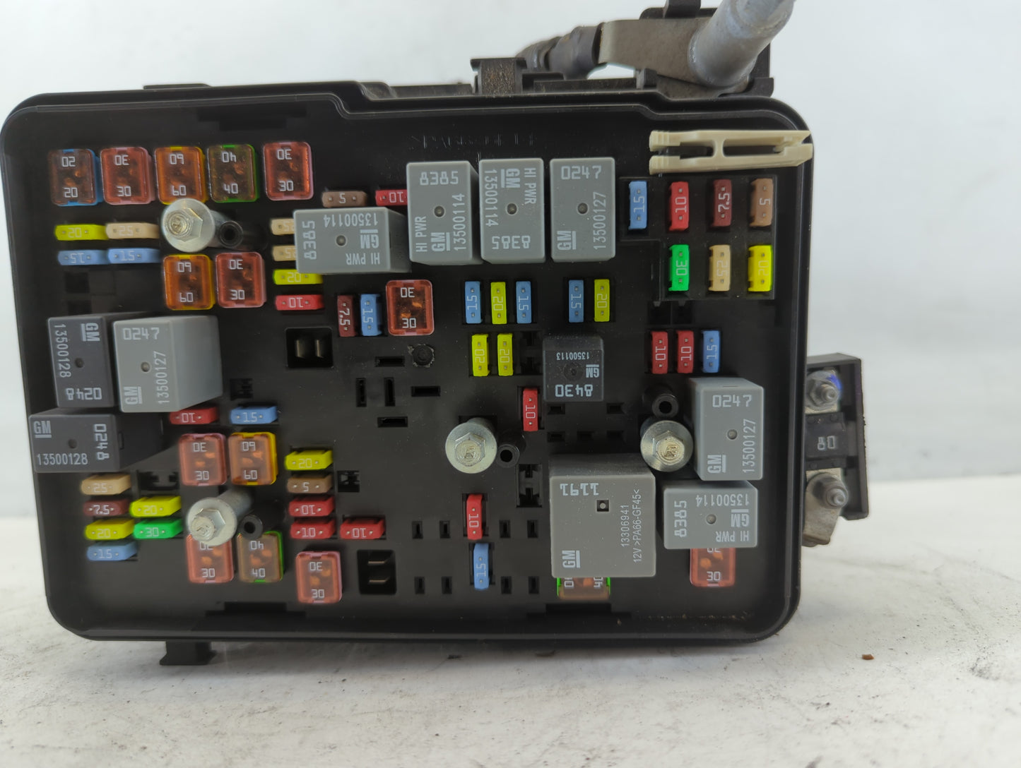 2013-2016 Chevrolet Equinox Fusebox Fuse Box Panel Relay Module P/N:22929763_01 Fits Fits 2013 2014 2015 2016 OEM Used Auto 