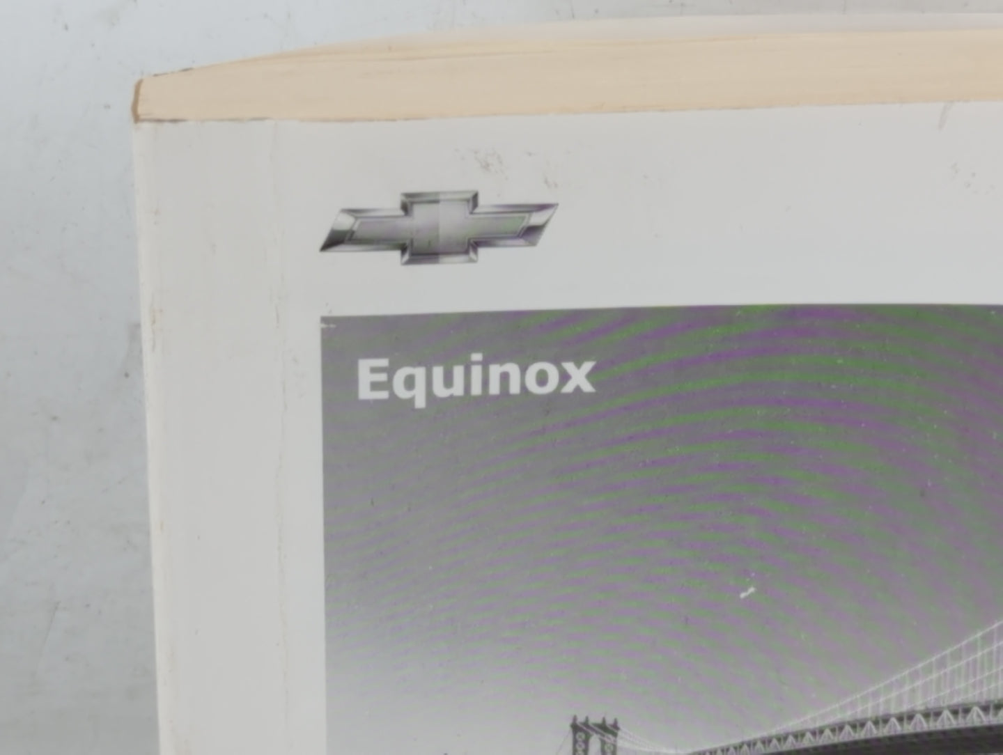 2013 Chevrolet Equinox Owners Manual Book Guide P/N:20960970 B OEM Used Auto Parts - Oemusedautoparts1.com