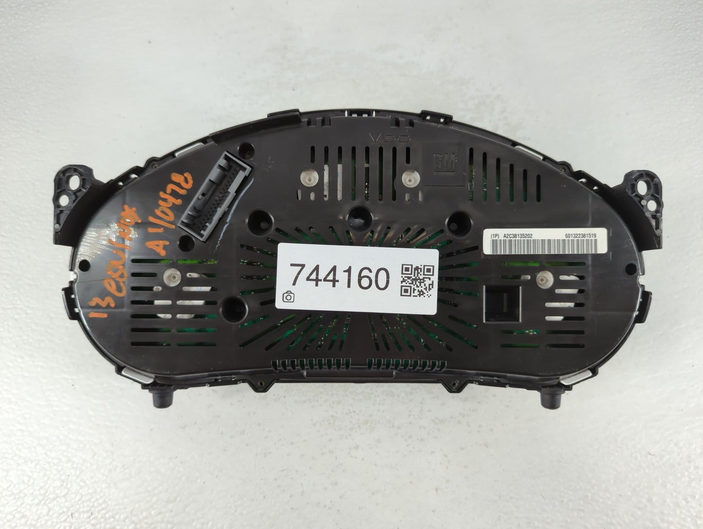 2013-2017 Chevrolet Equinox Instrument Cluster Speedometer Gauges P/N:A2C38135202 Fits Fits 2013 2014 2015 2016 2017 OEM Use