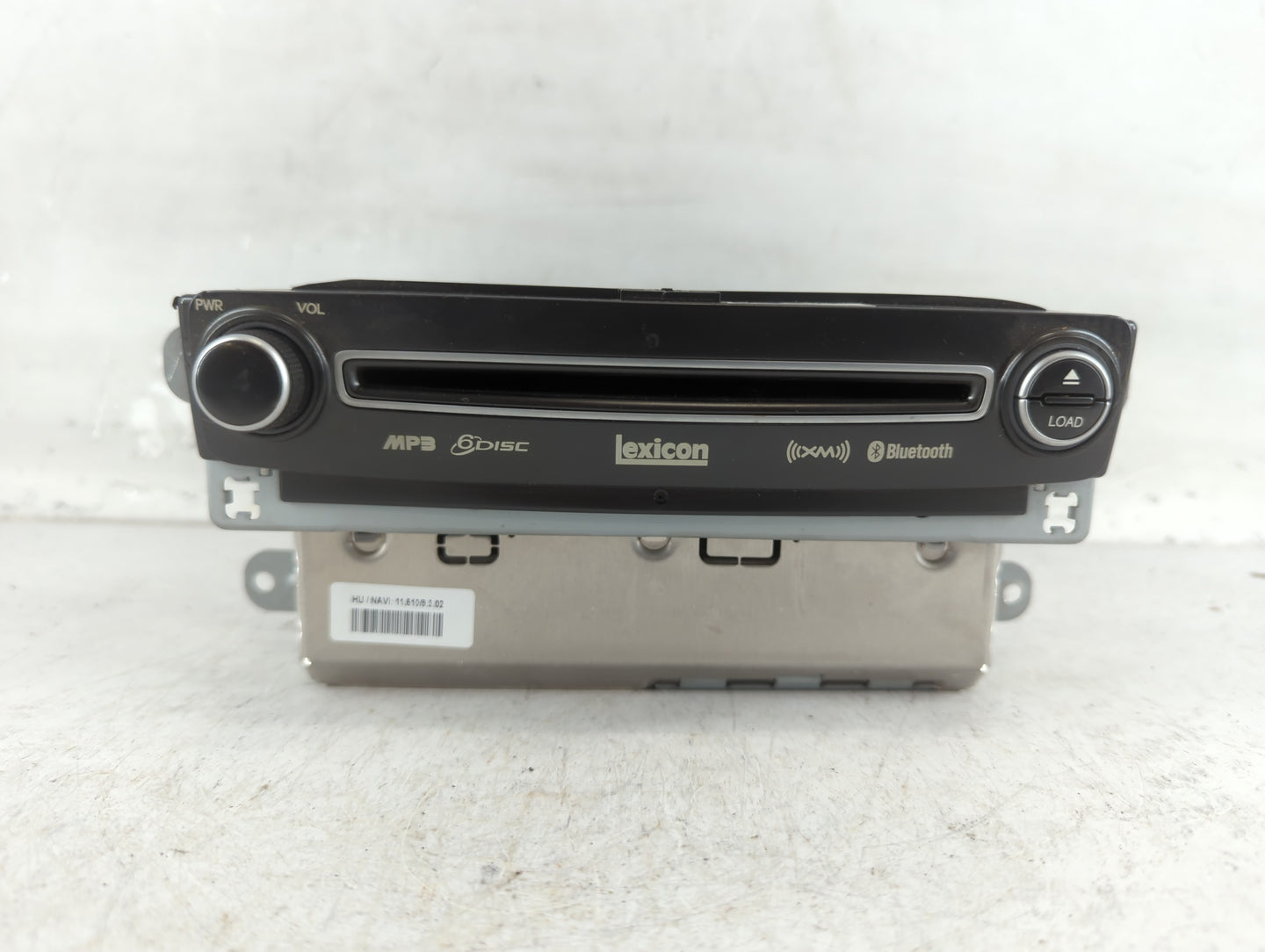 2013 Chevrolet Equinox Radio AM FM Cd Player Receiver Replacement P/N:96560-3N100 BE H012 Fits OEM Used Auto Parts - Oemused