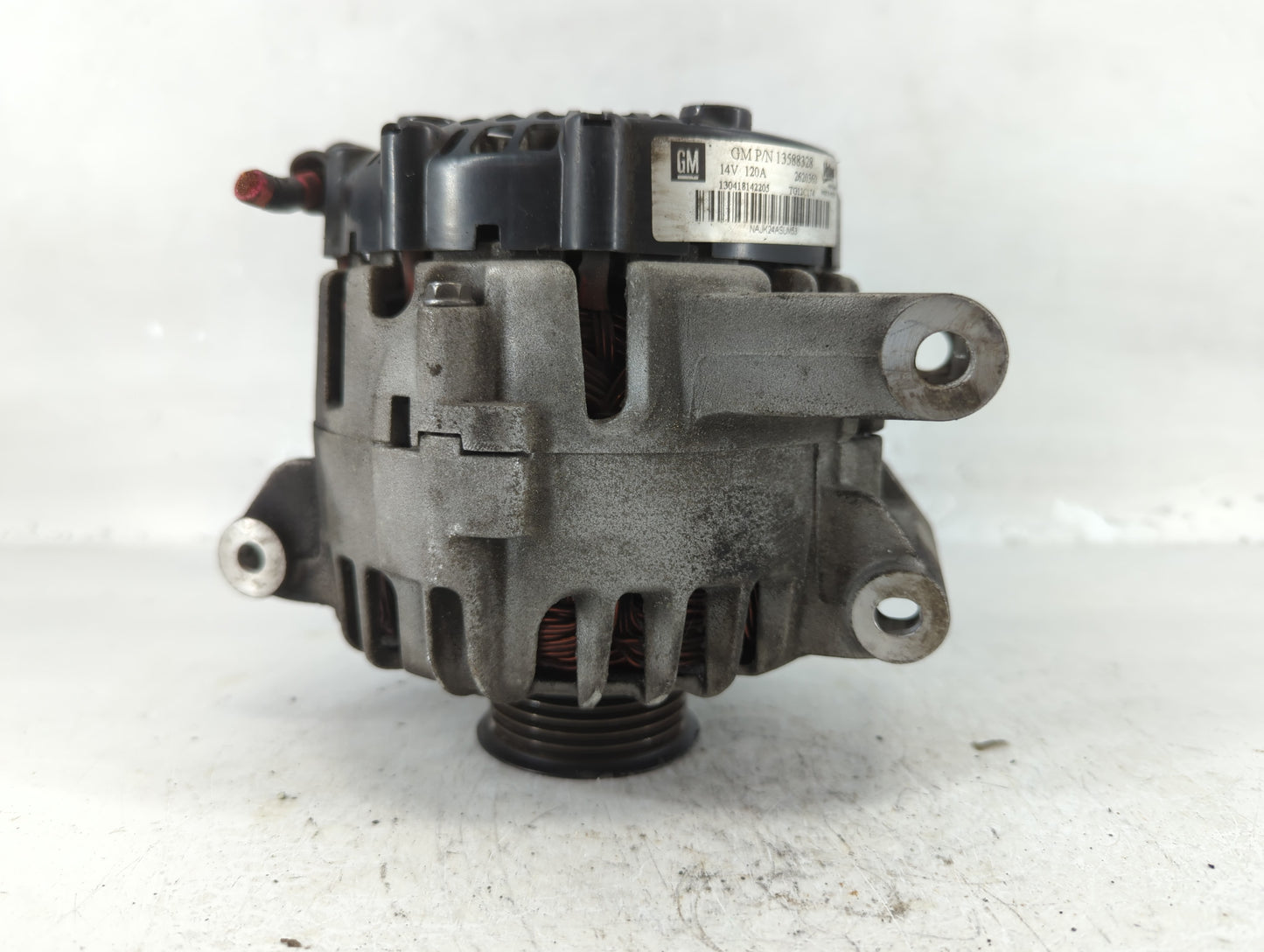 2010-2017 Chevrolet Equinox Alternator Replacement Generator Charging Assembly Engine OEM P/N:13588328 Fits OEM Used Auto Pa