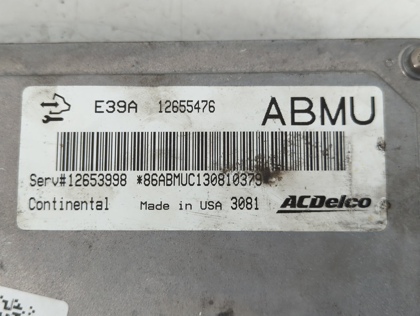 2013-2016 Chevrolet Equinox PCM Engine Control Computer ECU ECM PCU OEM P/N:E39A 12655476 Fits Fits 2013 2014 2015 2016 OEM 