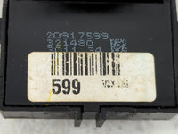 2010-2017 Chevrolet Equinox Master Power Window Switch Replacement Driver Side Left P/N:20917599 Fits OEM Used Auto Parts - 