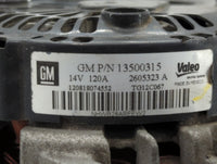 2010-2017 Chevrolet Equinox Alternator Replacement Generator Charging Assembly Engine OEM P/N:13500315 Fits OEM Used Auto Pa