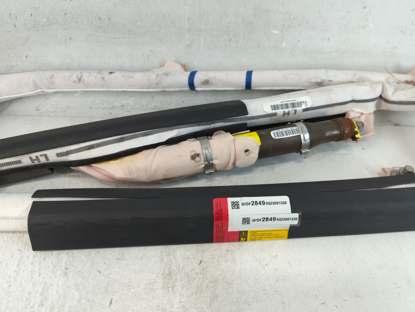 2010-2017 Chevrolet Equinox Passenger Curtain Air Bag Oem - Oemusedautoparts1.com