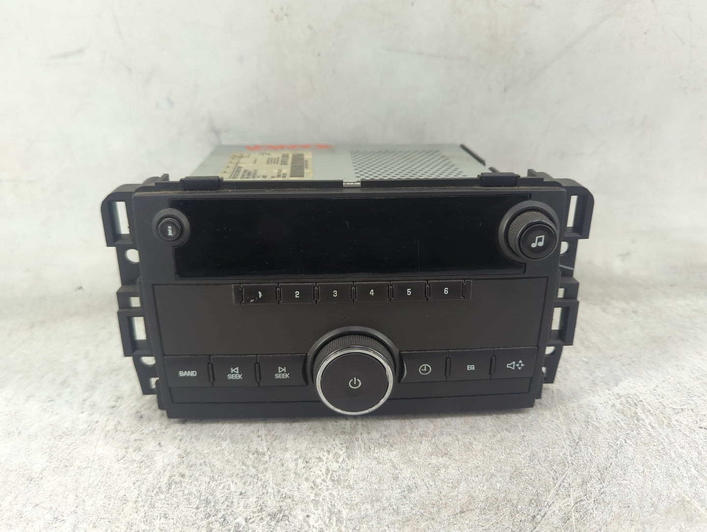 2008-2014 Chevrolet Express 1500 Radio AM FM Cd Player Receiver Replacement P/N:28162319 25942014 Fits OEM Used Auto Parts -