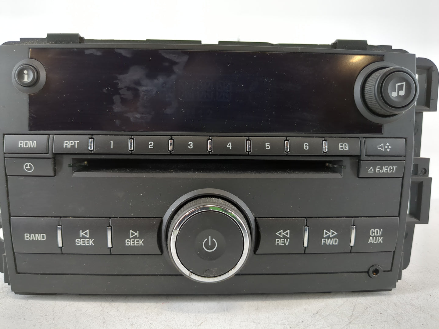 2009-2016 Chevrolet Impala Radio AM FM Cd Player Receiver Replacement P/N:22924536 Fits OEM Used Auto Parts - Oemusedautopar