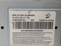 2009-2016 Chevrolet Impala Radio AM FM Cd Player Receiver Replacement P/N:22924536 Fits OEM Used Auto Parts - Oemusedautopar