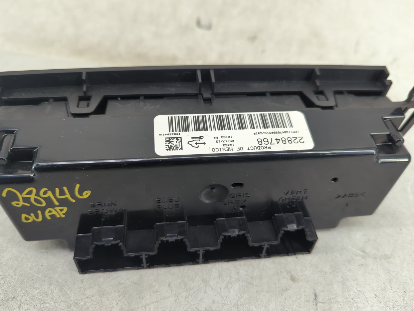 2012-2016 Chevrolet Impala Climate Control Module Temperature AC/Heater Replacement Fits Fits 2012 2013 2014 2015 2016 OEM U