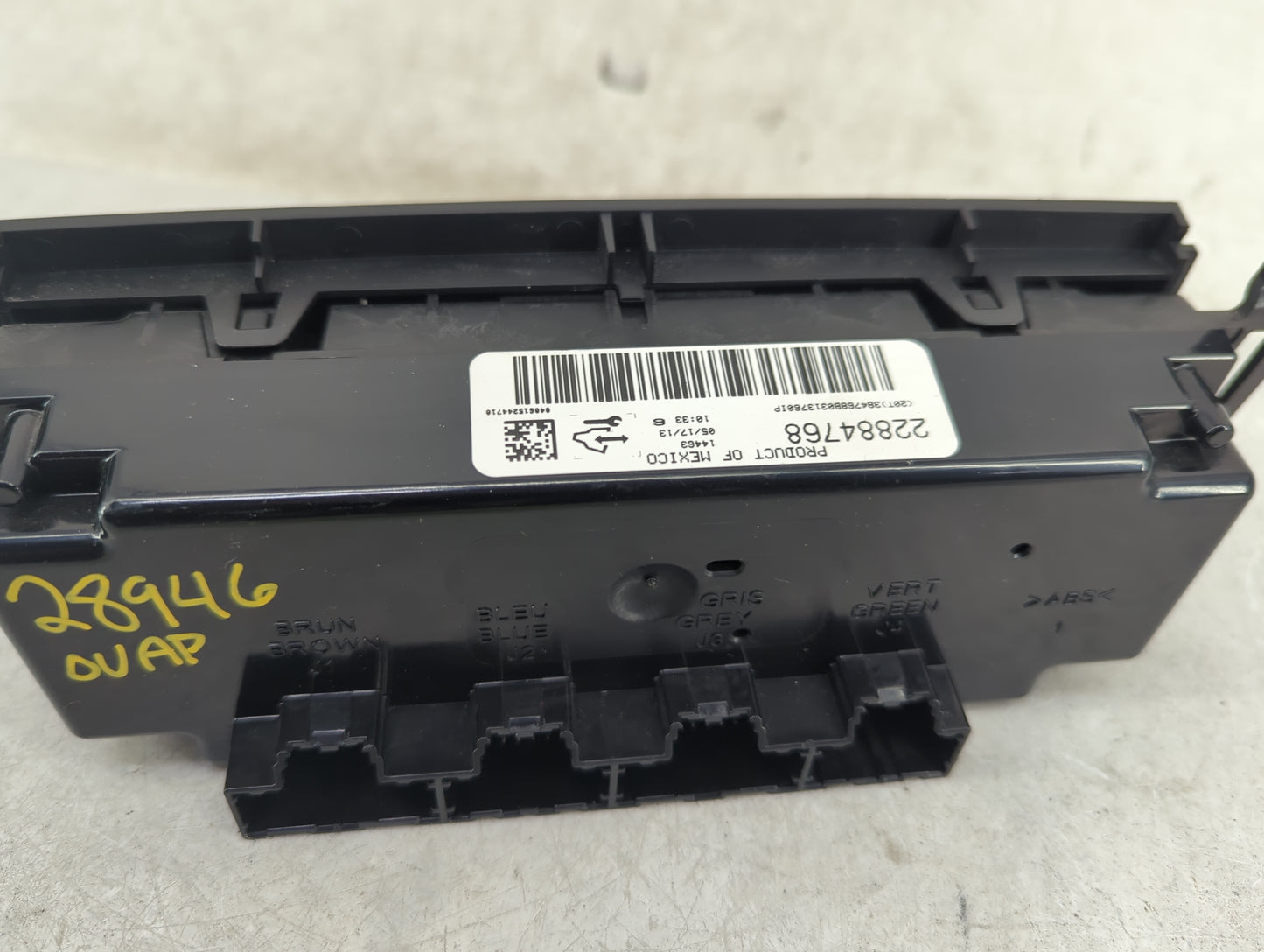 2012-2016 Chevrolet Impala Climate Control Module Temperature AC/Heater Replacement Fits Fits 2012 2013 2014 2015 2016 OEM U