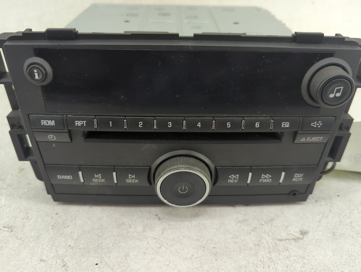 2009-2016 Chevrolet Impala Radio AM FM Cd Player Receiver Replacement P/N:22924536 Fits OEM Used Auto Parts - Oemusedautopar