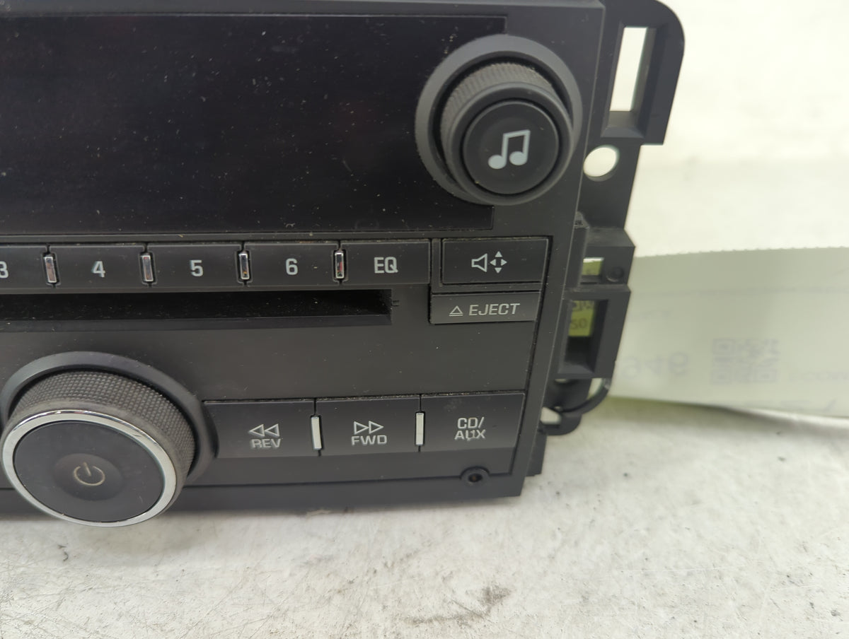 2009-2016 Chevrolet Impala Radio AM FM Cd Player Receiver Replacement P/N:22924536 Fits OEM Used Auto Parts - Oemusedautopar