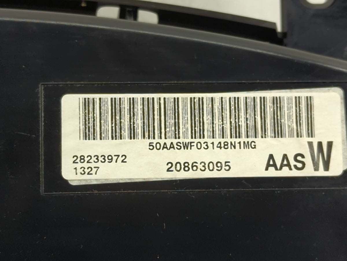 2012-2016 Chevrolet Impala Instrument Cluster Speedometer Gauges P/N:20863095 28233972 Miles:152K Fits OEM Used Auto Parts -