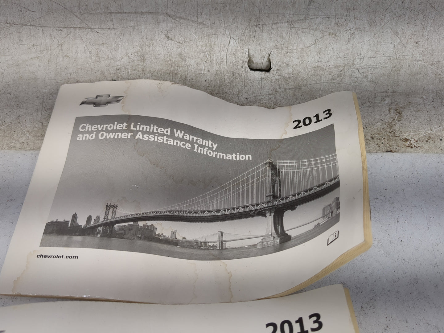 2013 Chevrolet Impala Owners Manual Book Guide OEM Used Auto Parts - Oemusedautoparts1.com