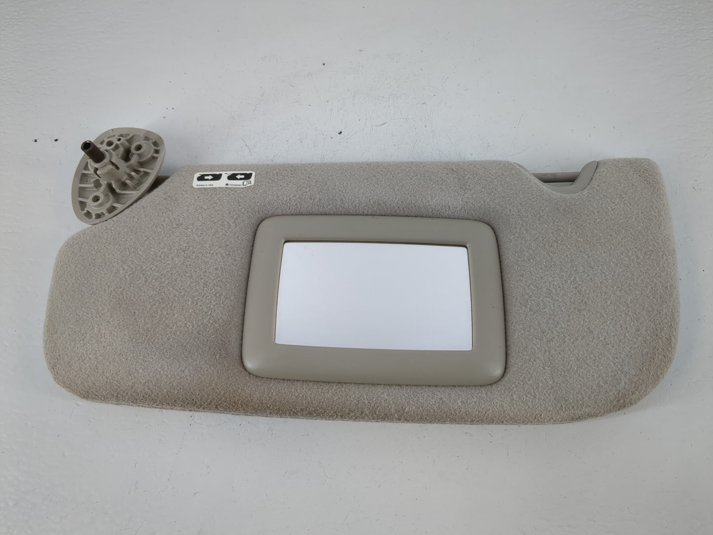 2006-2016 Chevrolet Impala Sun Visor Shade Replacement Driver Left Mirror Fits OEM Used Auto Parts - Oemusedautoparts1.com