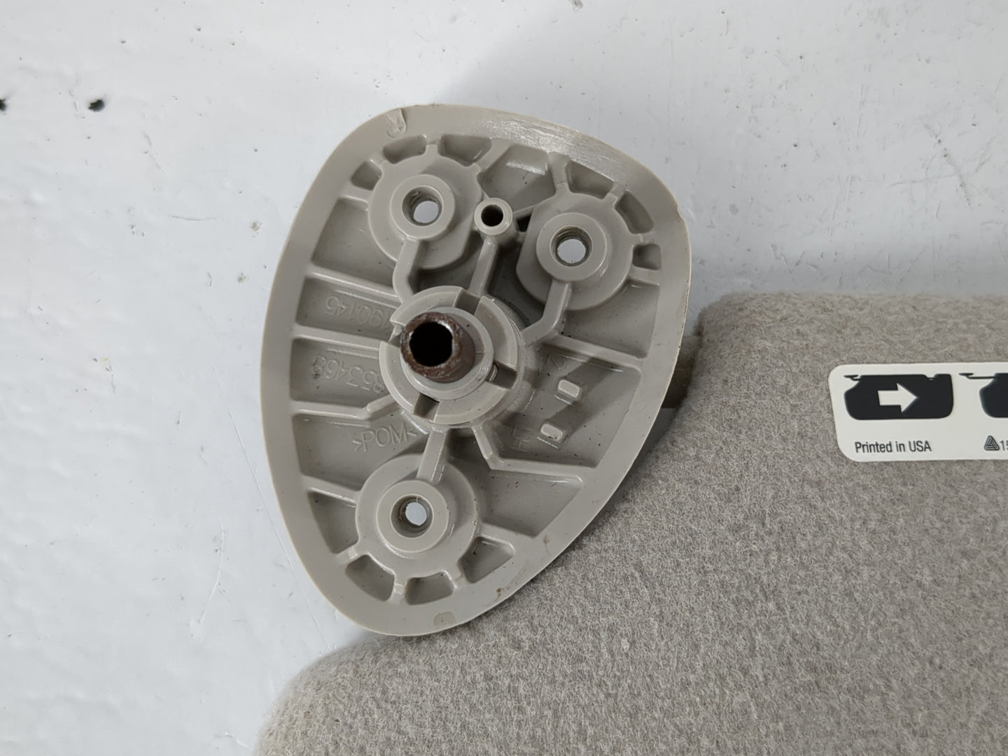 2006-2016 Chevrolet Impala Sun Visor Shade Replacement Driver Left Mirror Fits OEM Used Auto Parts - Oemusedautoparts1.com