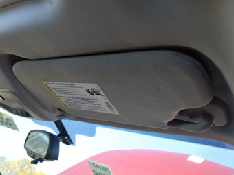 compare product 2006-2016 Chevrolet Impala Sun Visor Shade Replacement Passenger Right Mirror Fits OEM Used Auto Parts