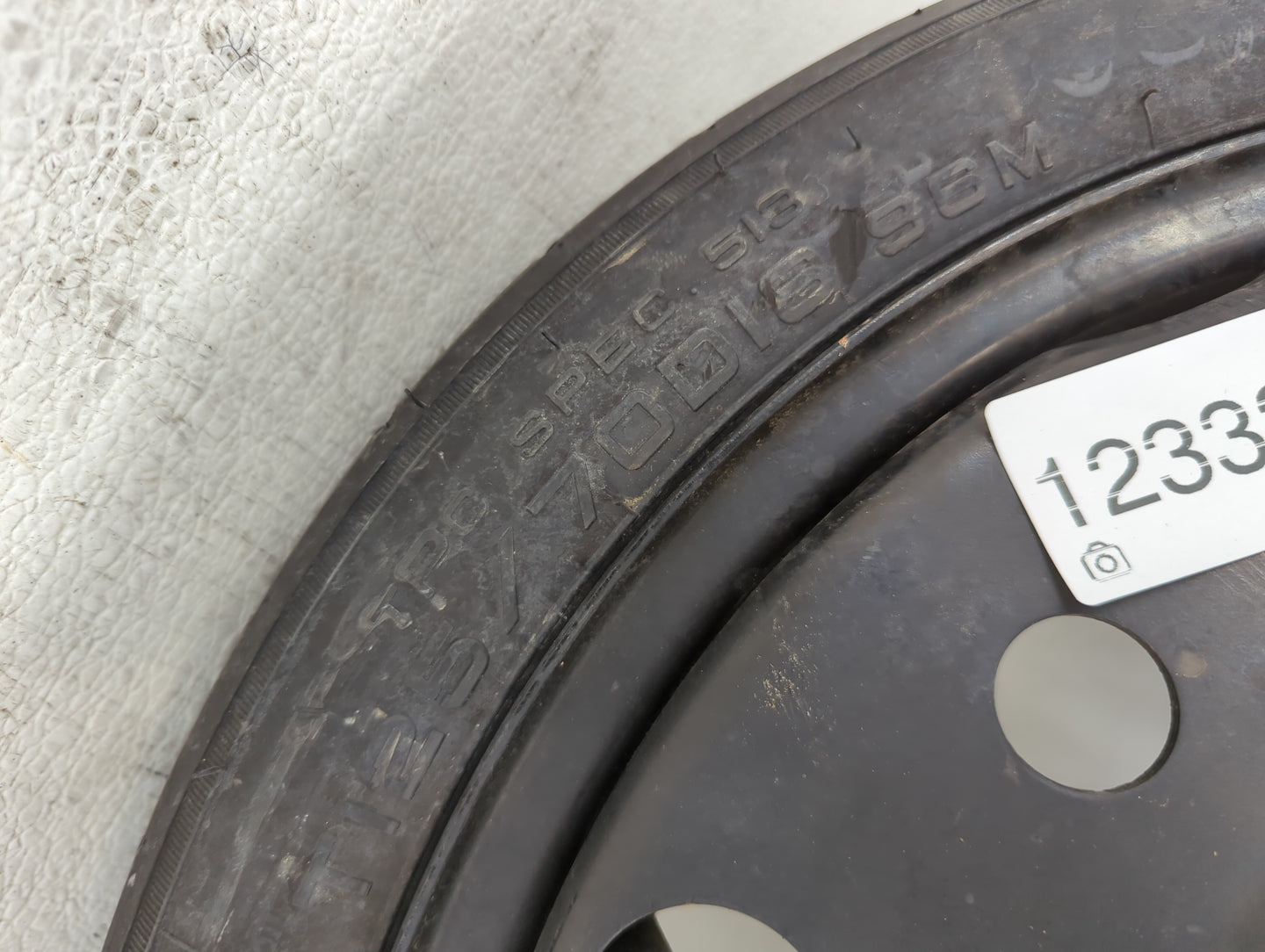 2000-2016 Chevrolet Impala Spare Donut Tire Wheel Rim Oem - Oemusedautoparts1.com