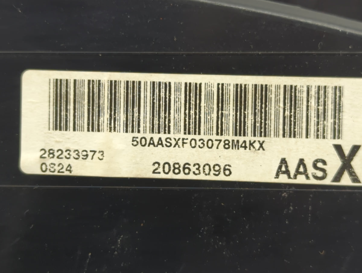 2012-2016 Chevrolet Impala Instrument Cluster Speedometer Gauges P/N:20863096 28233973 Miles:147K Fits OEM Used Auto Parts -