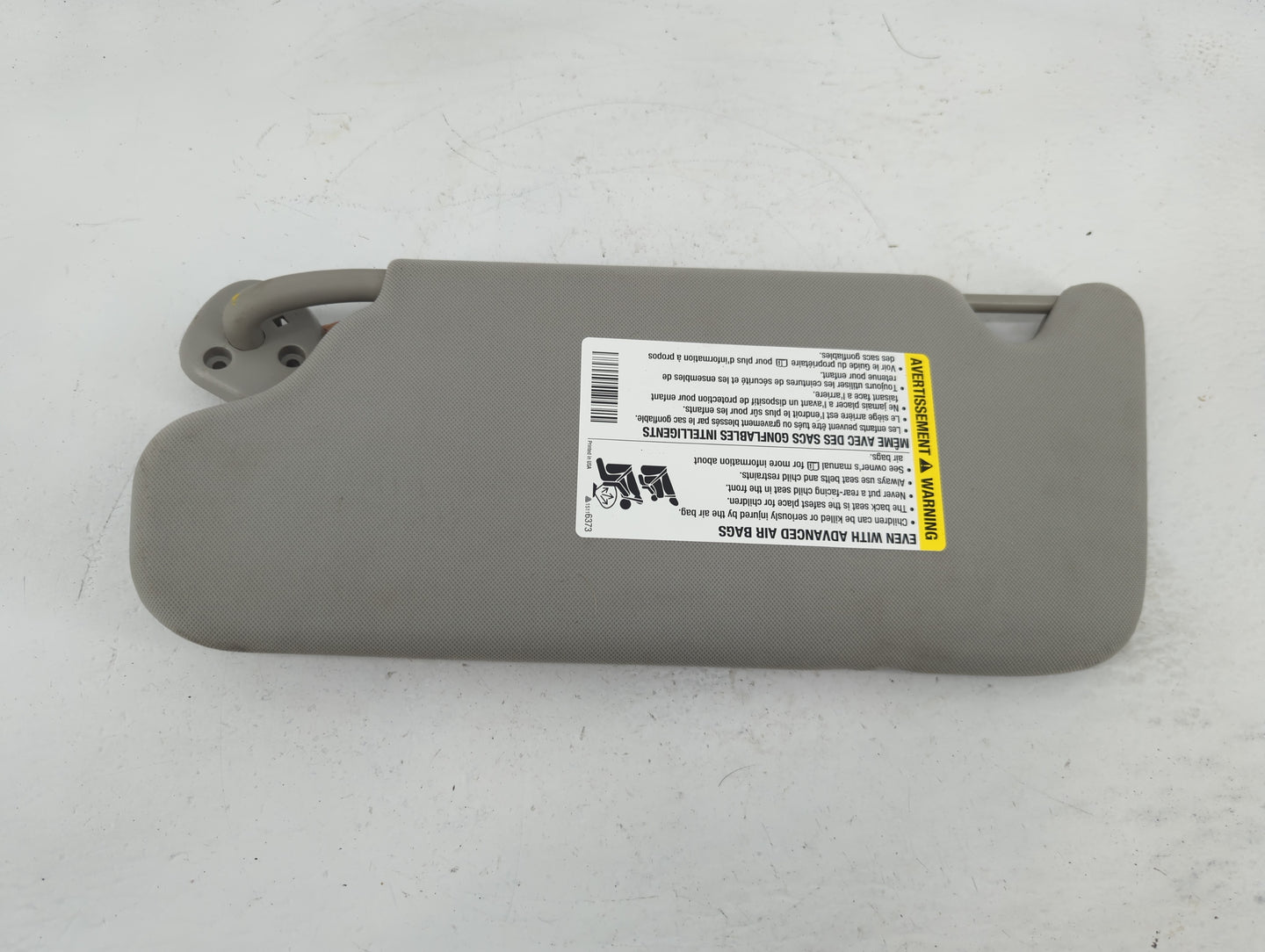 2006-2016 Chevrolet Impala Sun Visor Shade Replacement Passenger Right Mirror Fits OEM Used Auto Parts - Oemusedautoparts1.c
