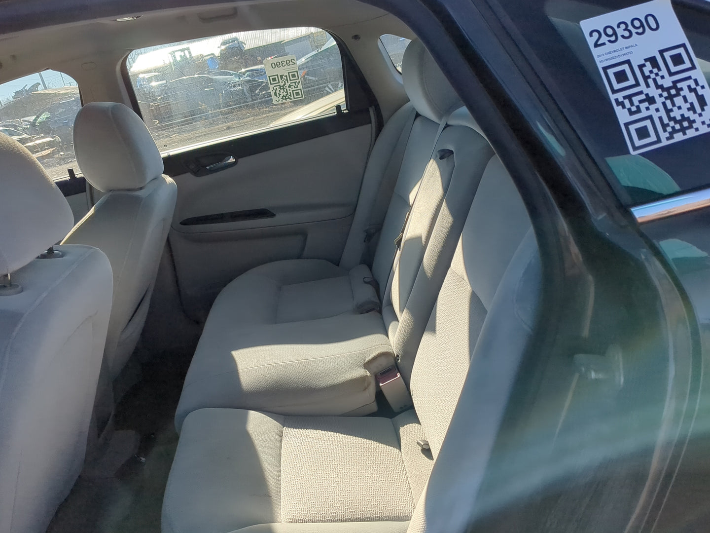 2013 Chevrolet Impala Rear Seat Oem - Oemusedautoparts1.com