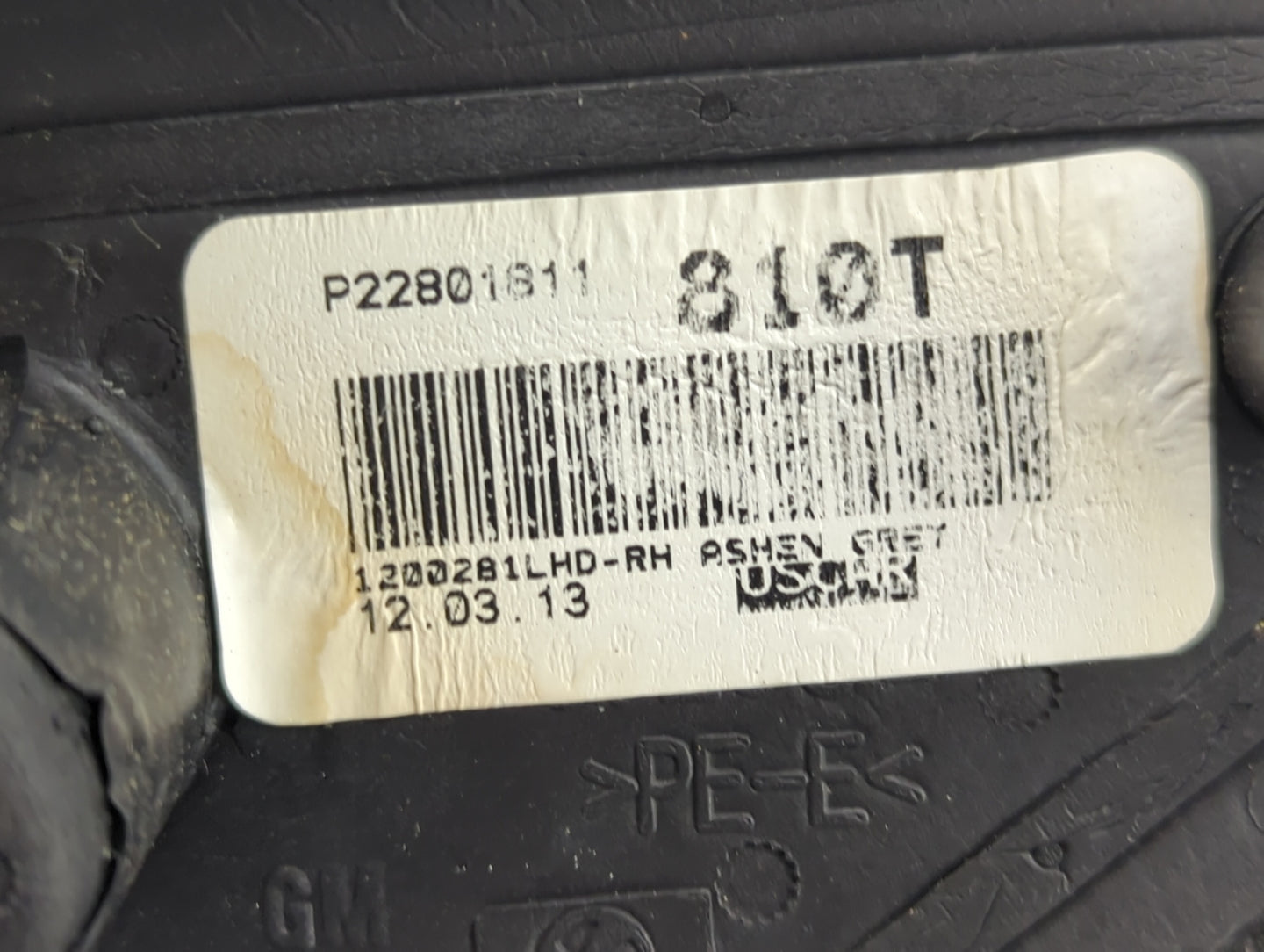 2007-2016 Chevrolet Impala Passenger Side View Mirror - Right Door Mirror OEM Used - Oemusedautoparts1.com