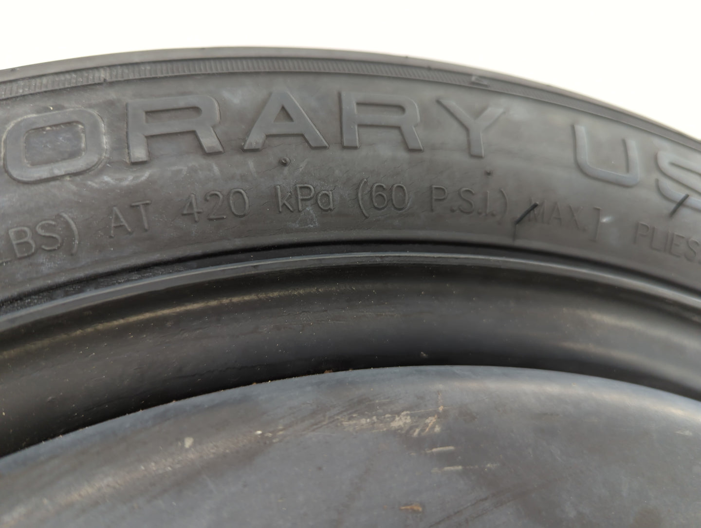 2000-2016 Chevrolet Impala Spare Donut Tire Wheel Rim Oem - Oemusedautoparts1.com