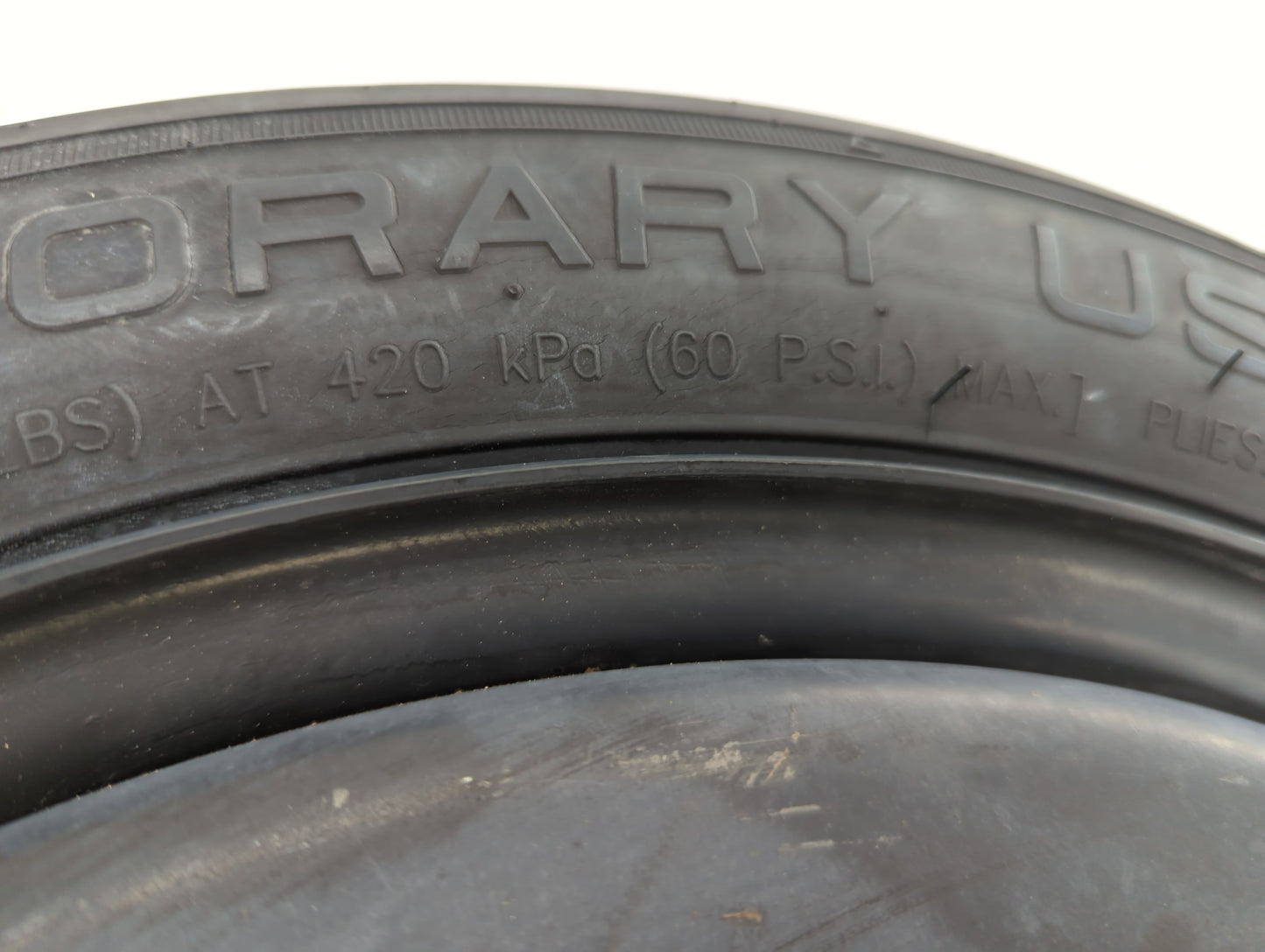 2000-2016 Chevrolet Impala Spare Donut Tire Wheel Rim Oem - Oemusedautoparts1.com