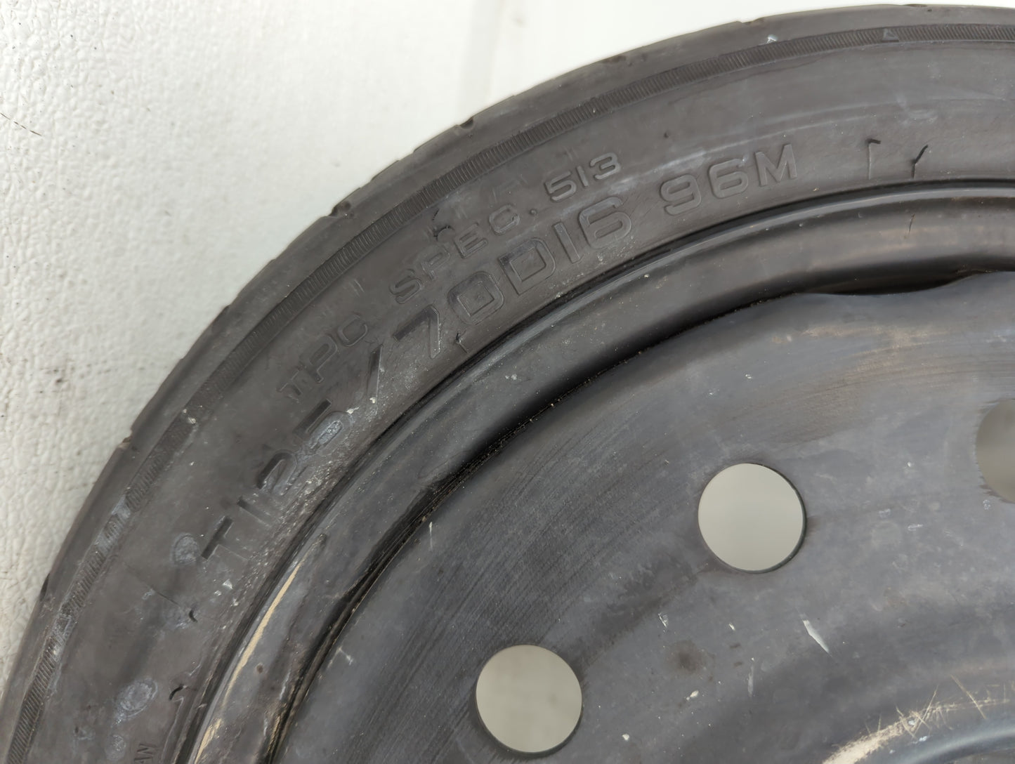 2000-2016 Chevrolet Impala Spare Donut Tire Wheel Rim Oem - Oemusedautoparts1.com