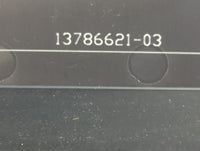 2012-2016 Chevrolet Impala Fusebox Fuse Box Panel Relay Module P/N:13786621-03 Fits Fits 2012 2013 2014 2015 2016 OEM Used A