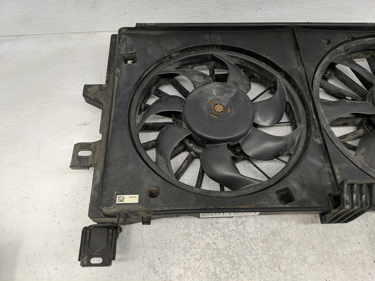 2006-2016 Chevrolet Impala Electric Radiator Cooling Fan Motor Assembly Fits OEM Used Auto Parts - Oemusedautoparts1.com