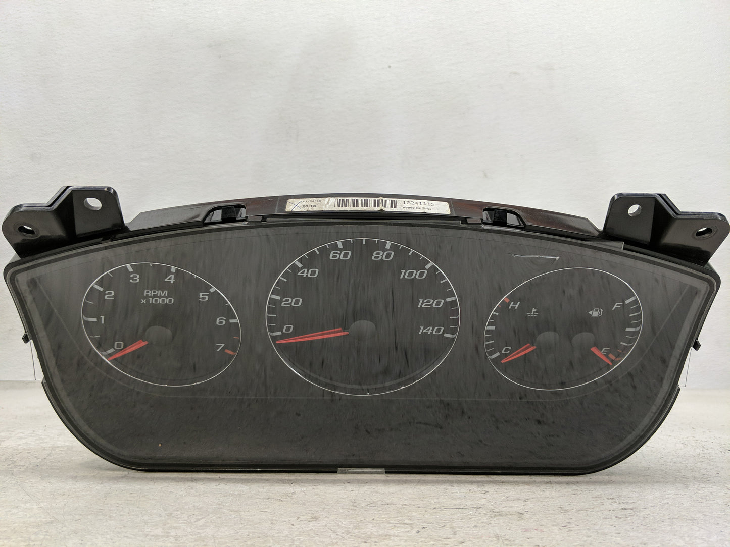 2012-2016 Chevrolet Impala Instrument Cluster Speedometer Gauges P/N:12241115 Fits Fits 2012 2013 2014 2015 2016 OEM Used Au