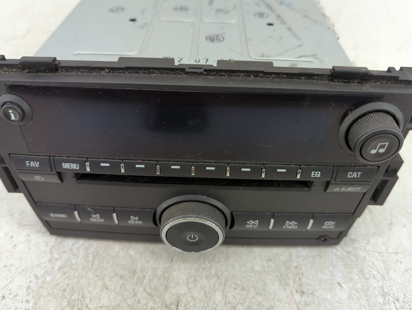 2013-2016 Chevrolet Impala Radio AM FM Cd Player Receiver Replacement P/N:22924535 Fits Fits 2013 2014 2015 2016 OEM Used Au