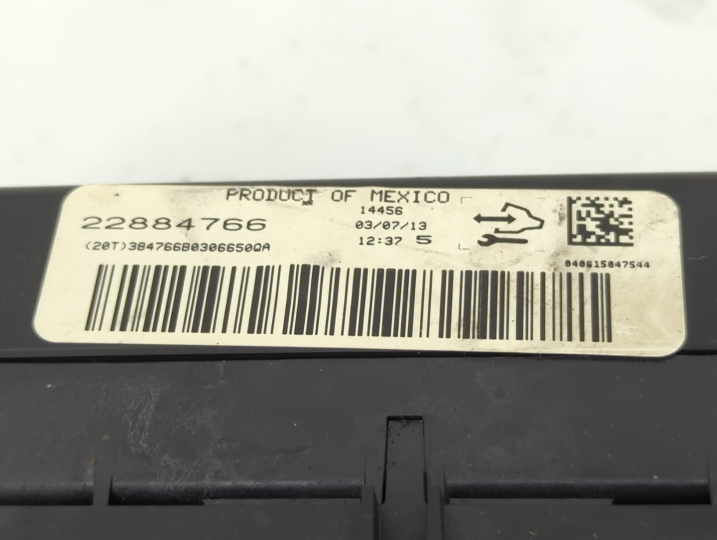 2012-2016 Chevrolet Impala Climate Control Module Temperature AC/Heater Replacement P/N:22884766 Fits OEM Used Auto Parts - 