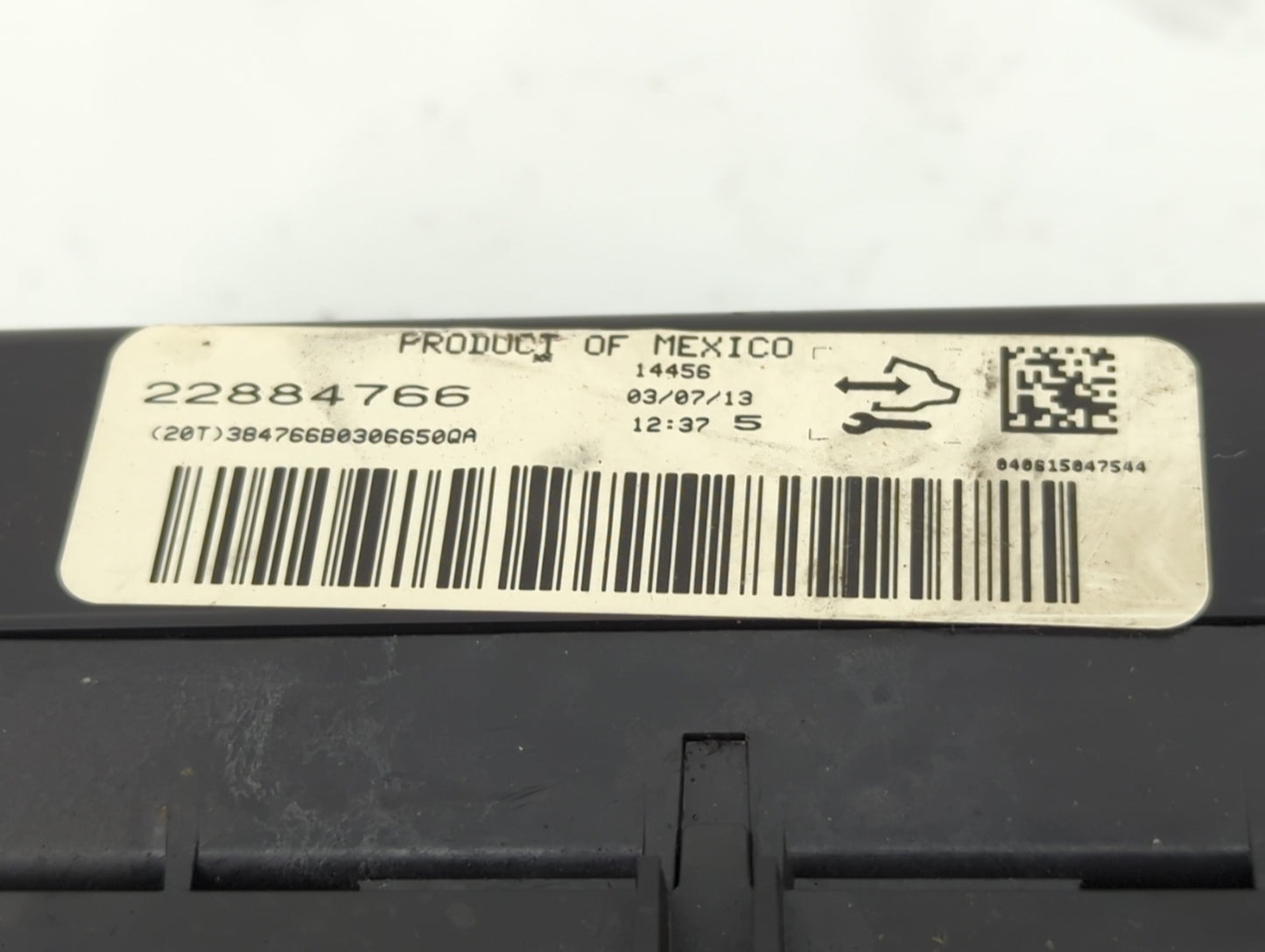 2012-2016 Chevrolet Impala Climate Control Module Temperature AC/Heater Replacement P/N:22884766 Fits OEM Used Auto Parts - 