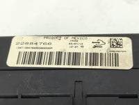 2012-2016 Chevrolet Impala Climate Control Module Temperature AC/Heater Replacement P/N:22884766 Fits OEM Used Auto Parts - 