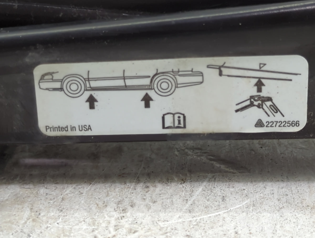 2013 Chevrolet Impala Spare Scissor Car Jack 1429224 - Oemusedautoparts1.com