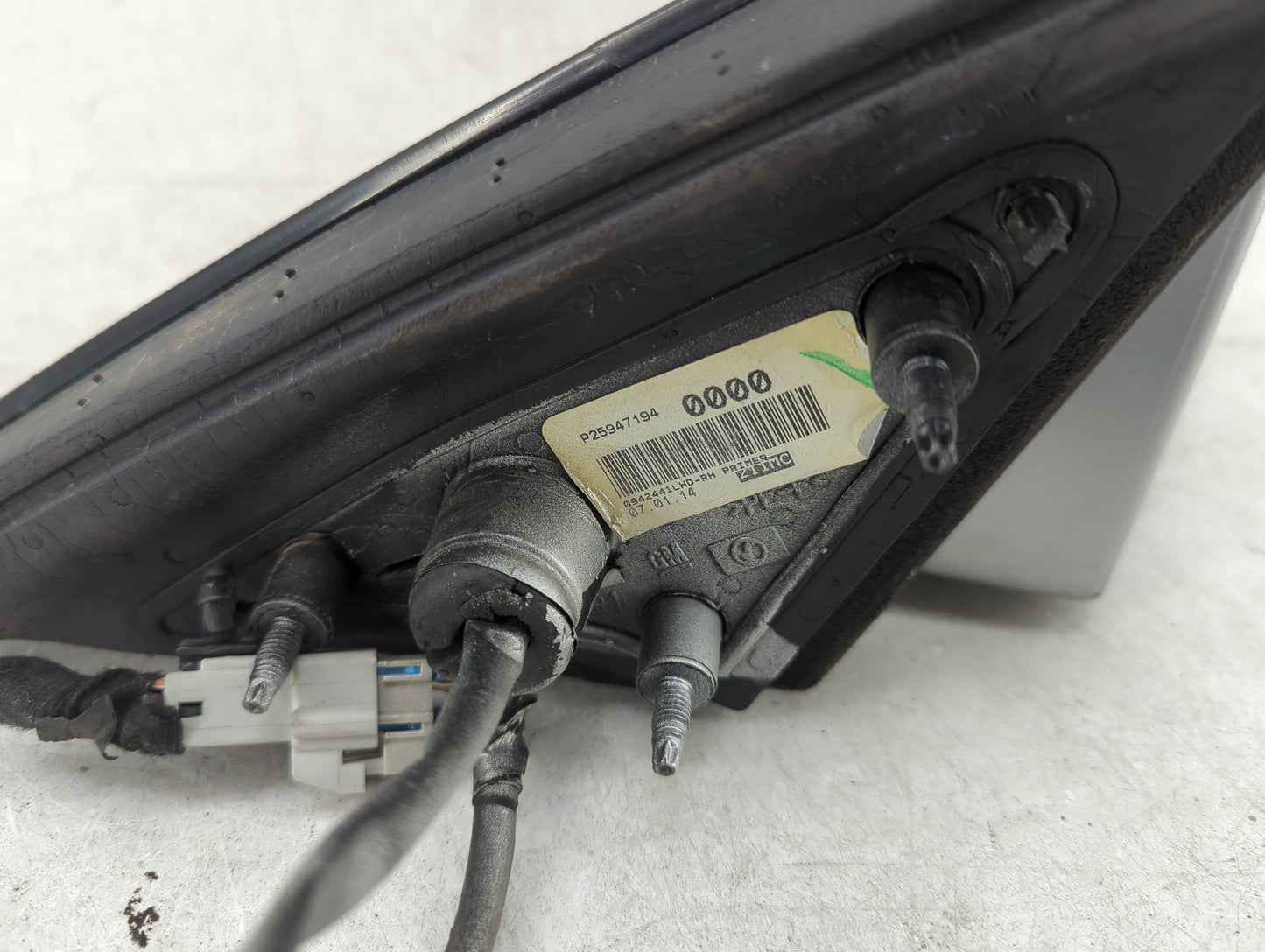 2013 Chevrolet Impala Passenger Side View Mirror - Right Door Mirror OEM Used - Oemusedautoparts1.com