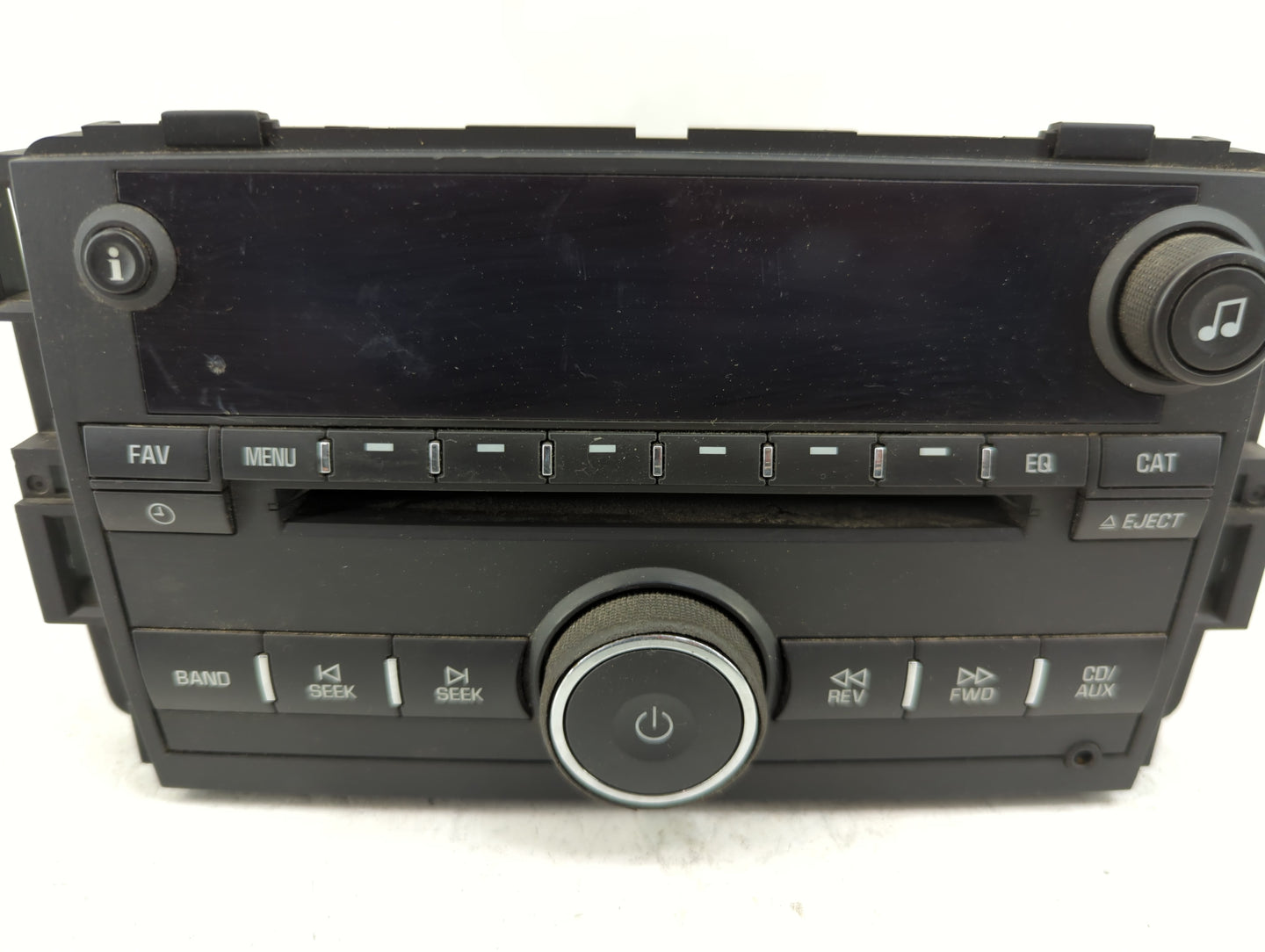 2013-2016 Chevrolet Impala Radio AM FM Cd Player Receiver Replacement P/N:22924535 123000-2970C101 Fits Fits 2013 2014 2015 