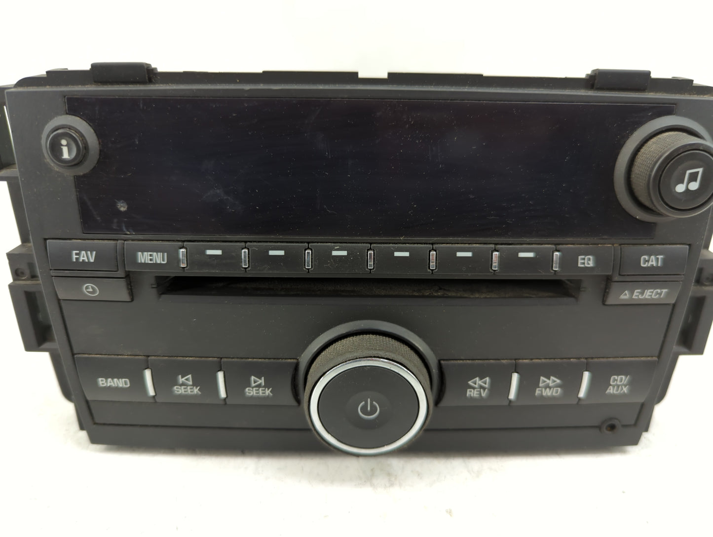 2013-2016 Chevrolet Impala Radio AM FM Cd Player Receiver Replacement P/N:22924535 123000-2970C101 Fits Fits 2013 2014 2015 